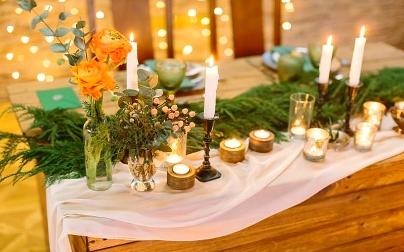 candles weddings
