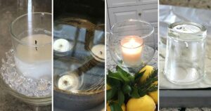 clean votive candle holders