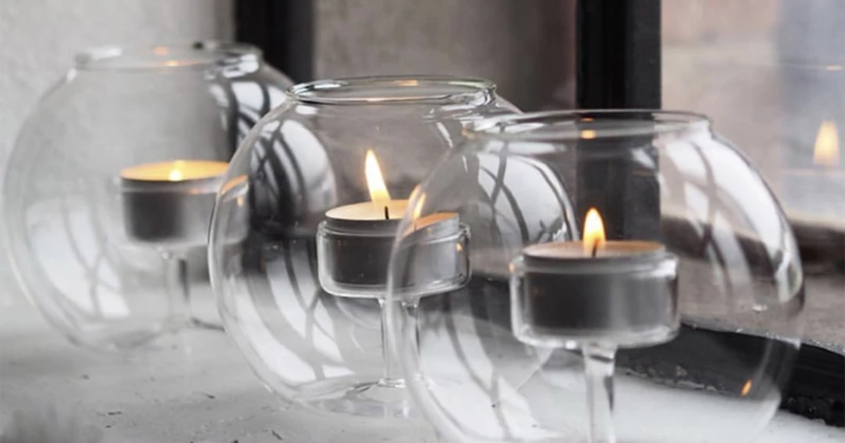 Glass Votive Candle Holders