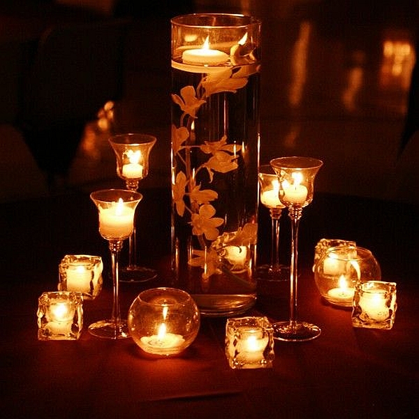 night table candles