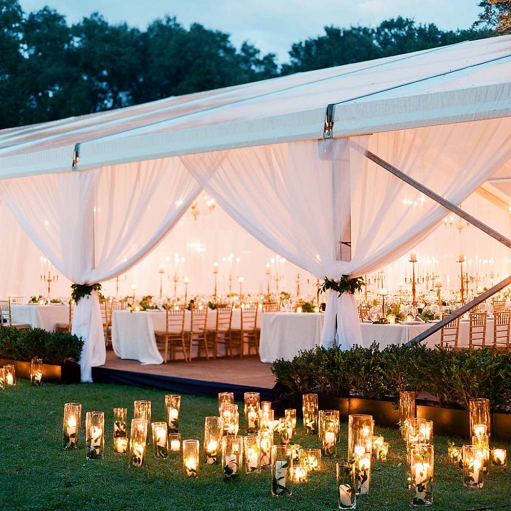 outdoor wedding decors