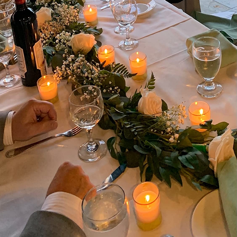 table dinner votives