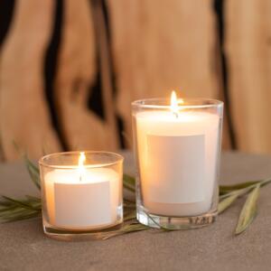 clear glass votive candle holders