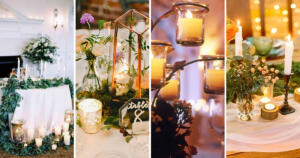 wedding votive candle holders