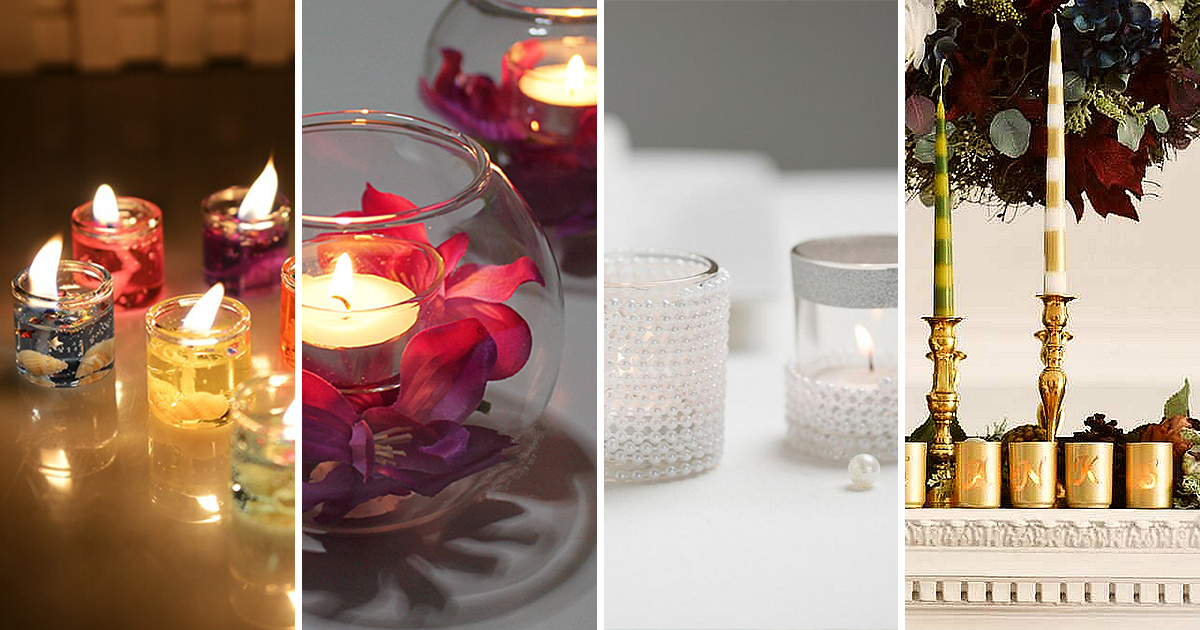 How do you Decorate a Votive Candle Holder?