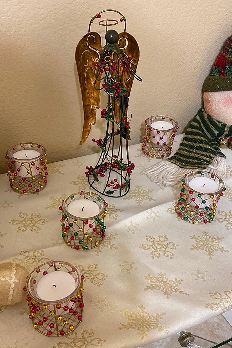 holiday votive ideas