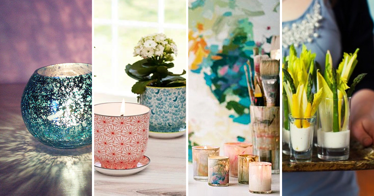 Creative Things to Do with Leftover Votive Candle Holders