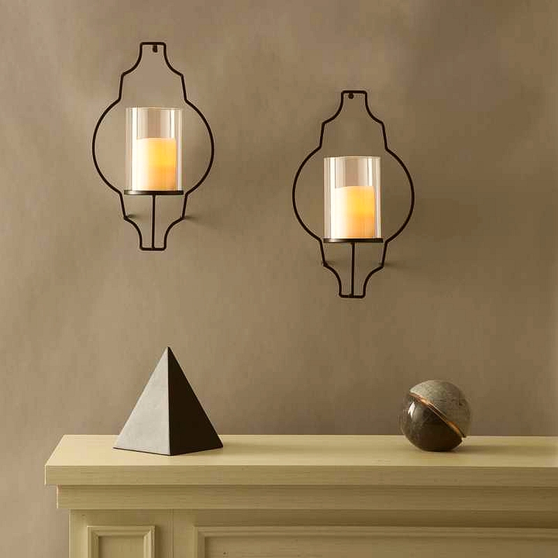 wall sconces candles