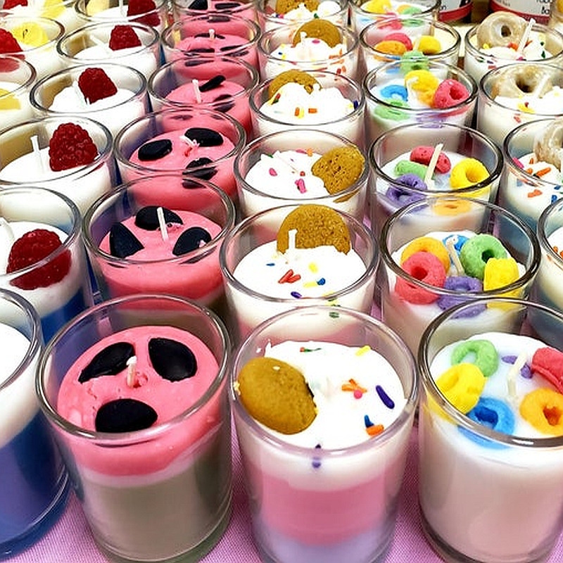 Dessert Shot Glass Candles