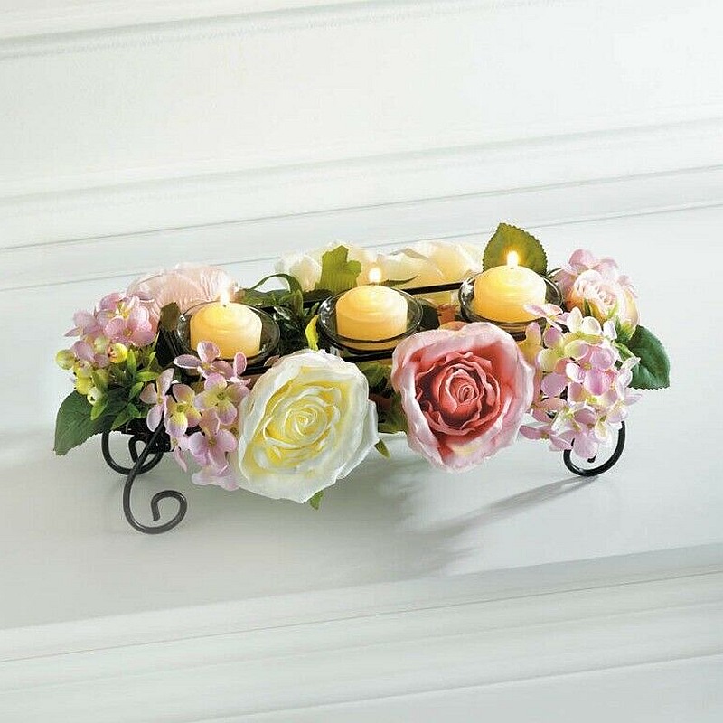 Floral Candle Holder