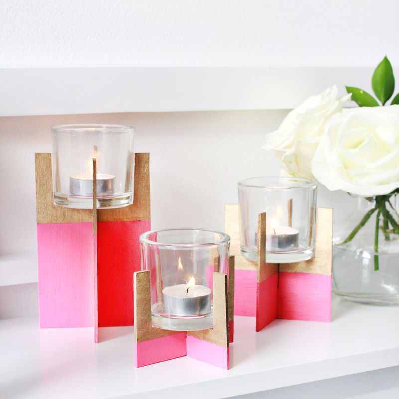 candle holders set