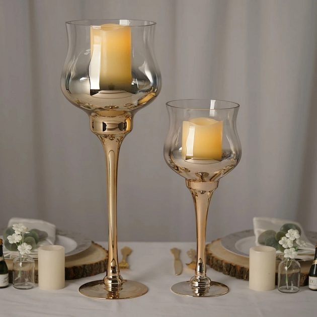 long stem glass holder