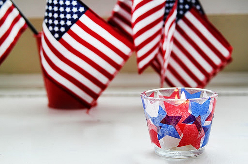 patriotic votive