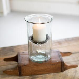 rustic glass votives