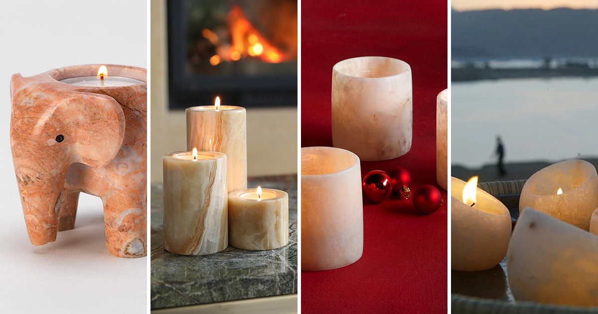 The Spiritual Elegance and Home Décor Marvel of Stone Votive Candle Holders