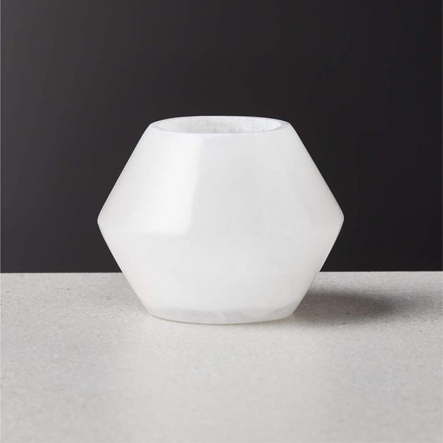 Alabaster Stone Votive Candle Holders