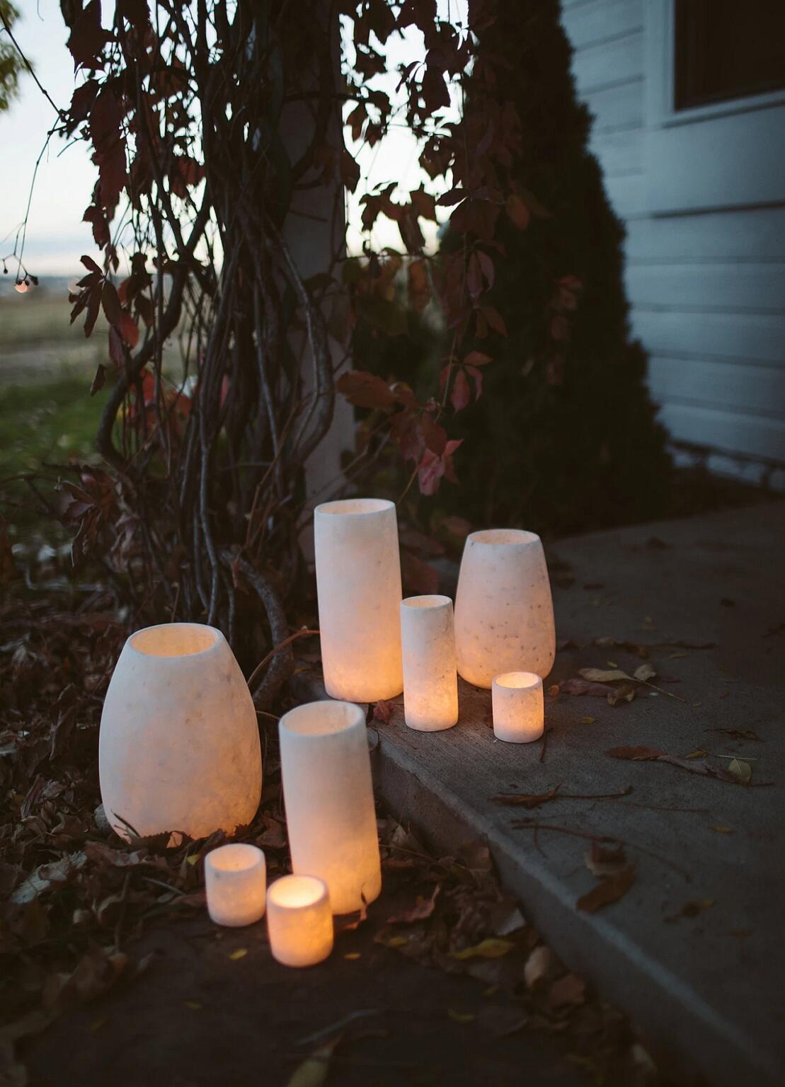 The Spiritual Elegance and Home Décor Marvel of Stone Votive Candle Holders