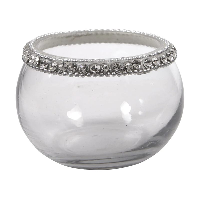 Ashland Jeweled Glass Votive Holder