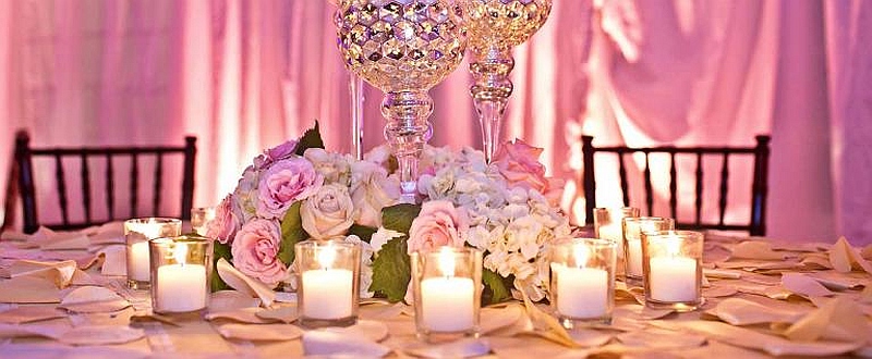 table decor votive candle holders weddings