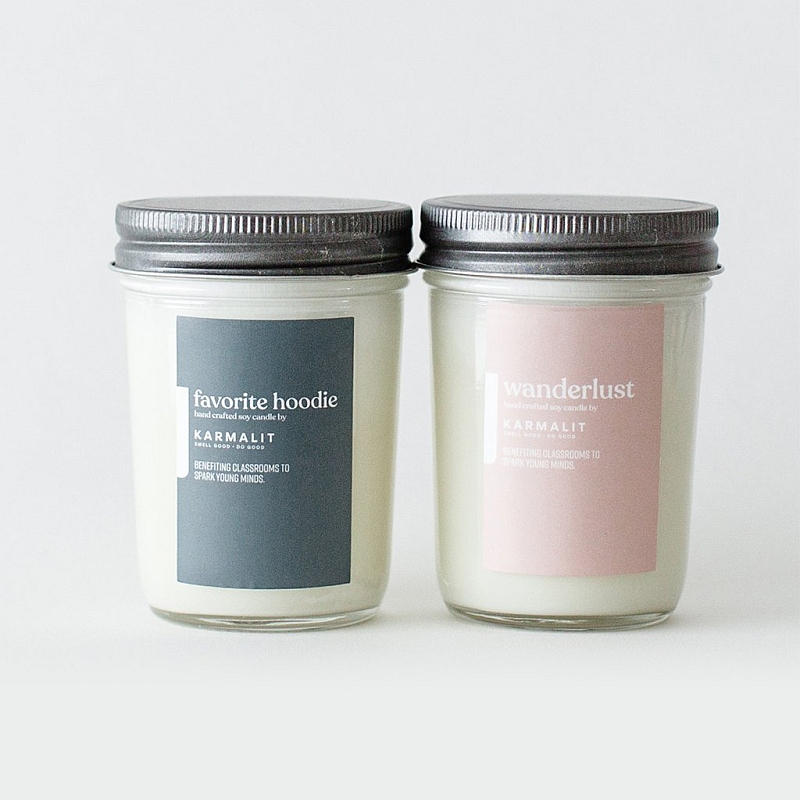 favorite hoodie wanderlust karmalit candles