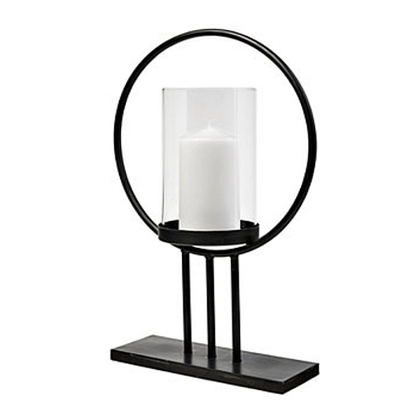 metal floating halo votive candle holder