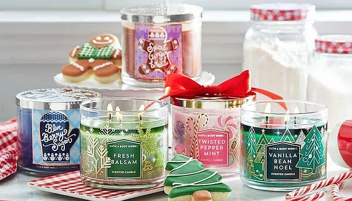 bath body works scented candles