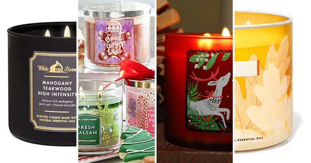 10 Best Scented Candles from Bath and Body Works