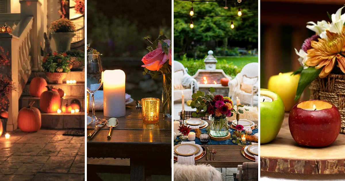 Exciting Fall Décor Ideas with Votive Candle Holders