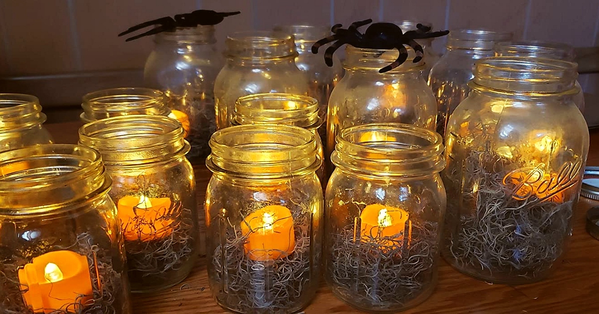 halloween candles diy