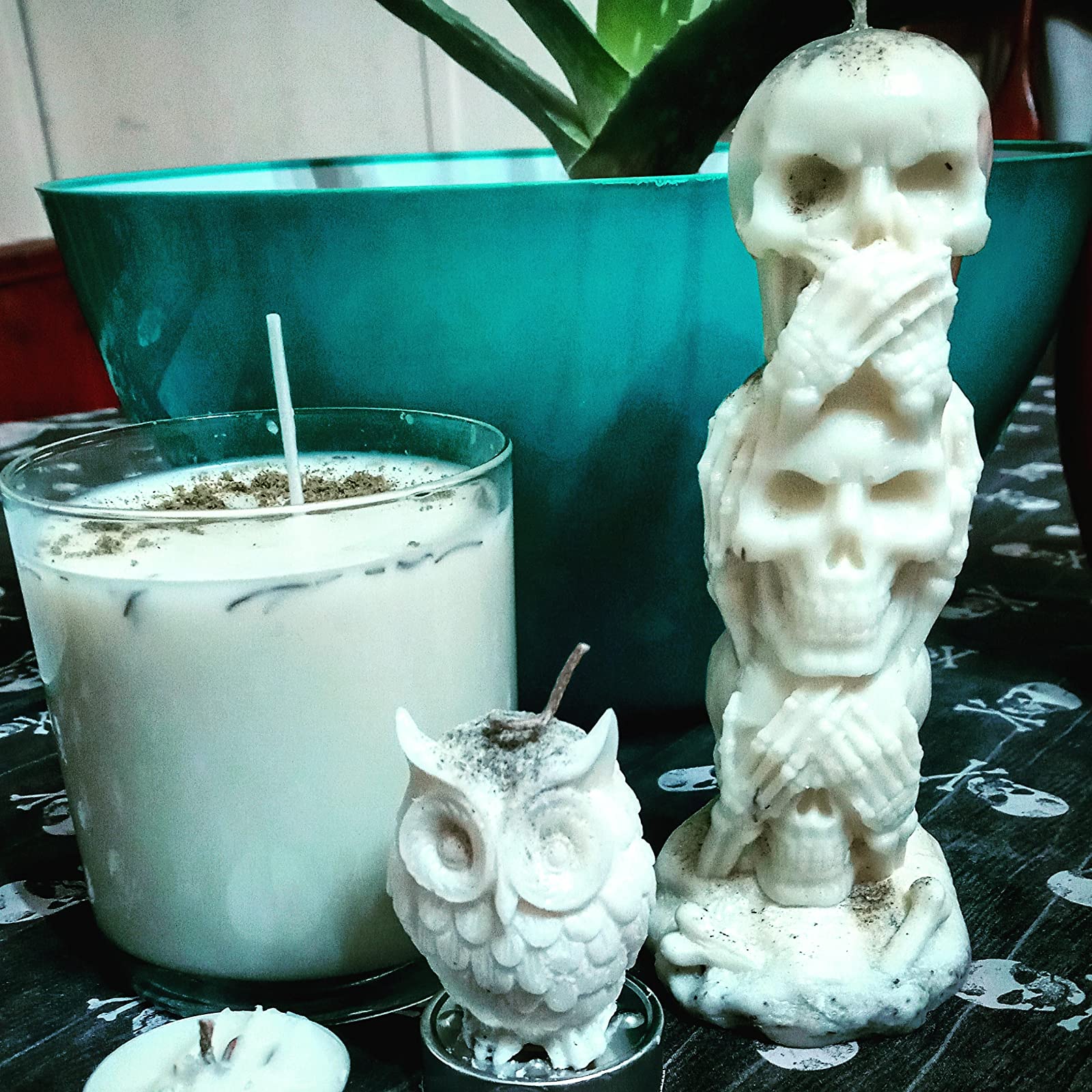 halloween homemade candles