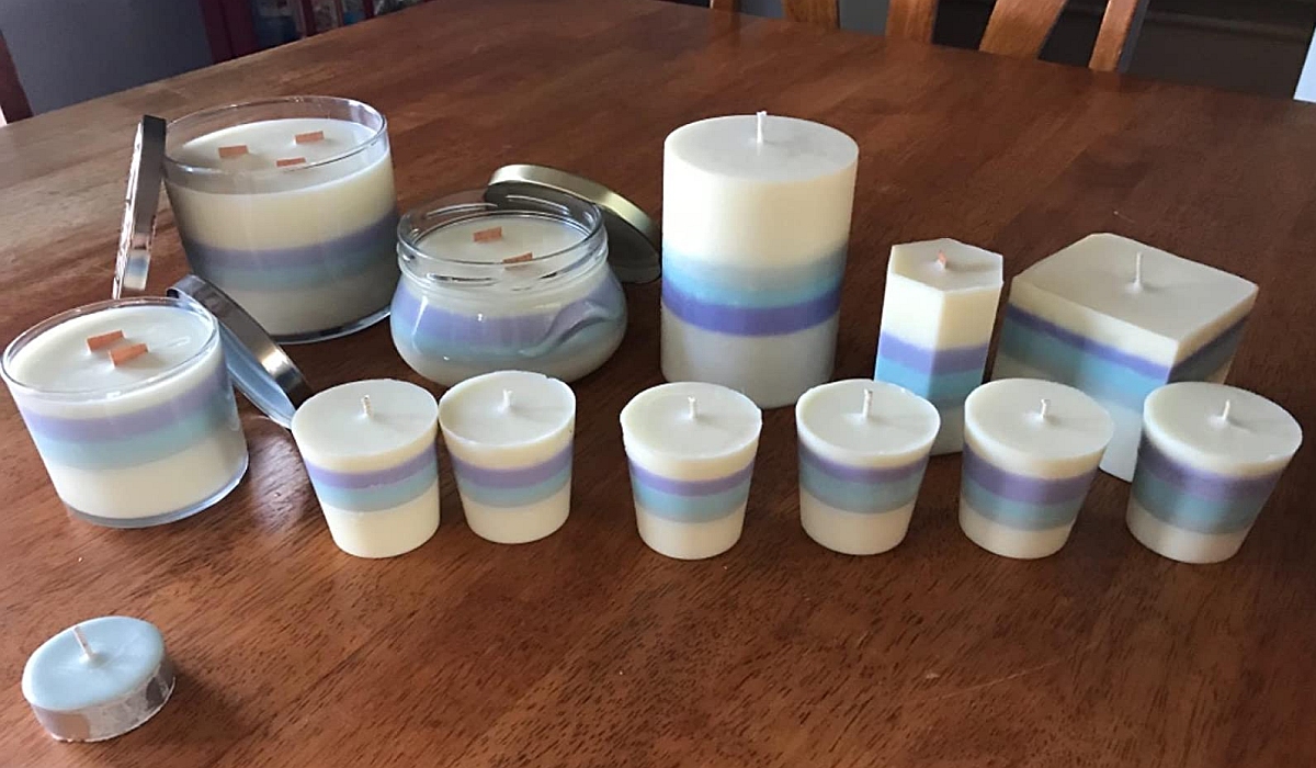 making soy candles