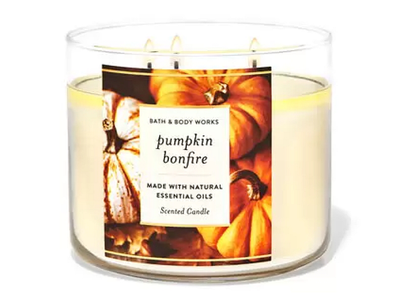 pumpkin 3 wick candles