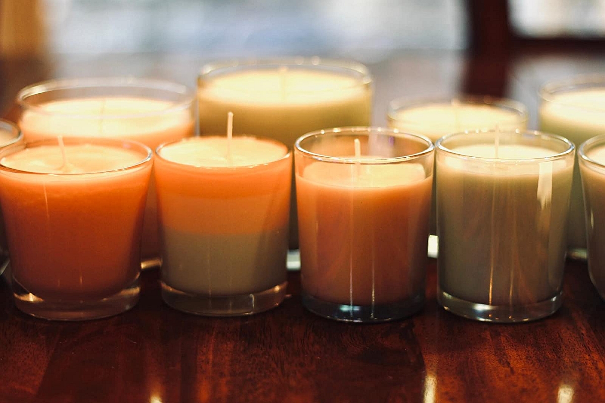 variety diy soy candles