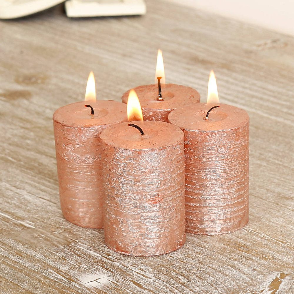 tall birchwood candle