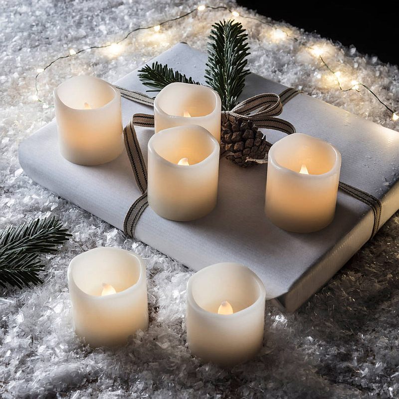 flameless led votive candles 