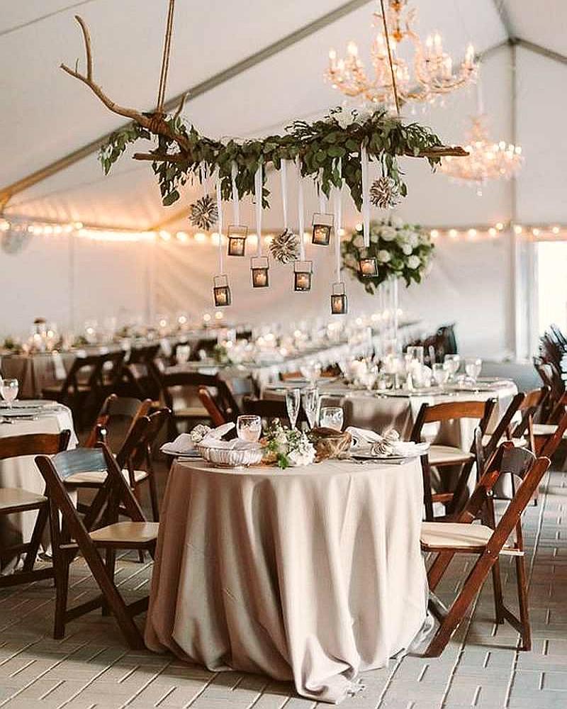 Rustic Wedding Table Decorations