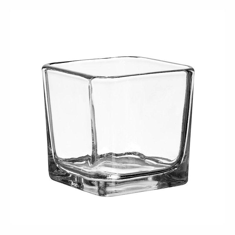 Square Glass Votive Candle Holders