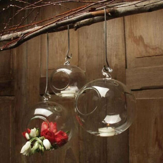 hanging votive candle holders hanging bubbles