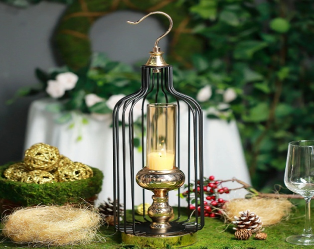 candle cage decor