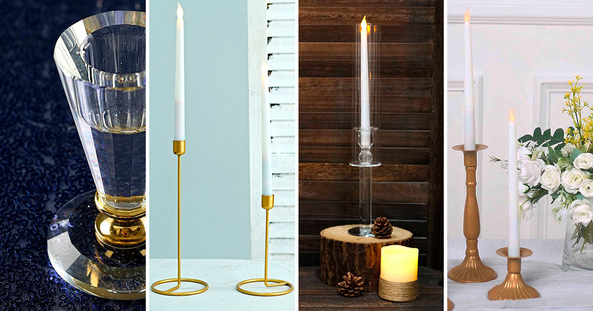 Decorate your Home with Stunning Stick Candle Holders