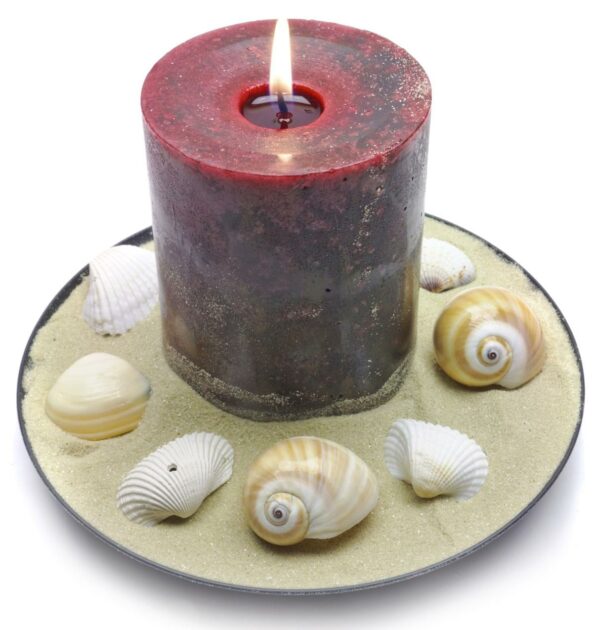 decorative beach candle