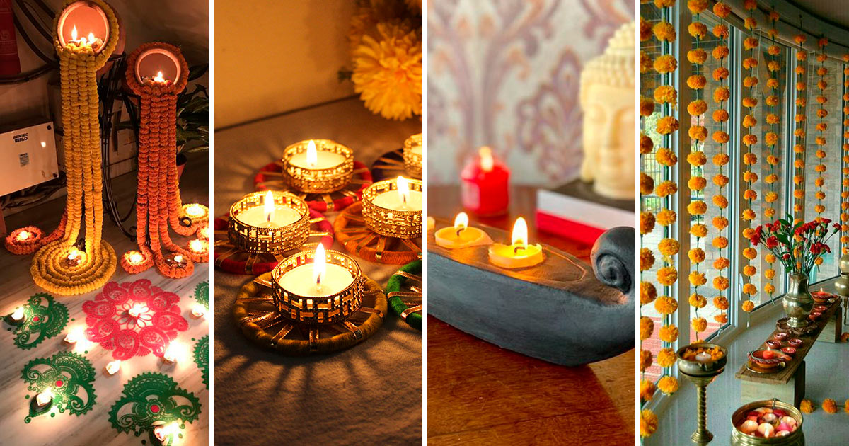 How to Create the Perfect Candle Decoration for Diwali