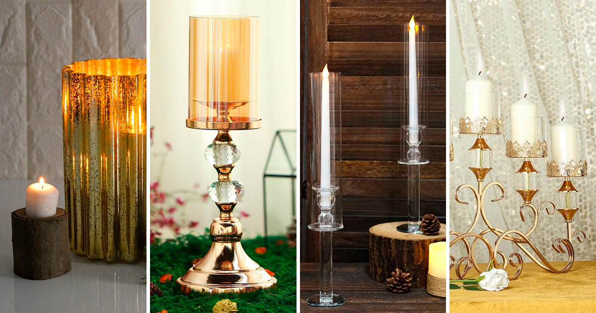 Popular Designs Of Hurricane Candle Holders