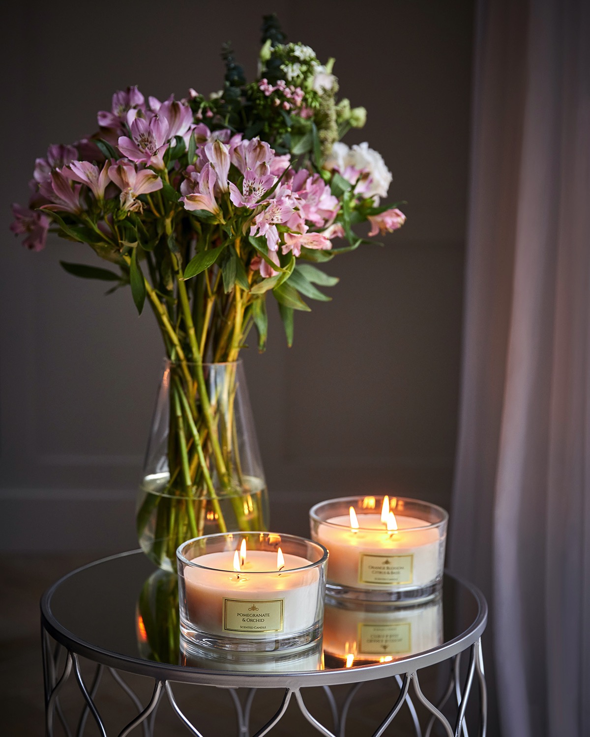 3wick candle decor