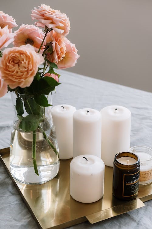 Rose Candles