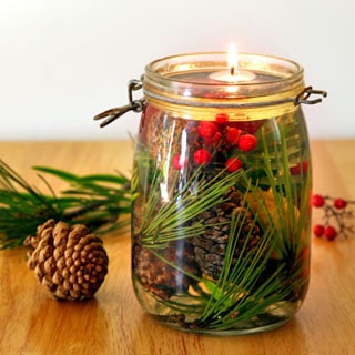 mason jar oil lanterns