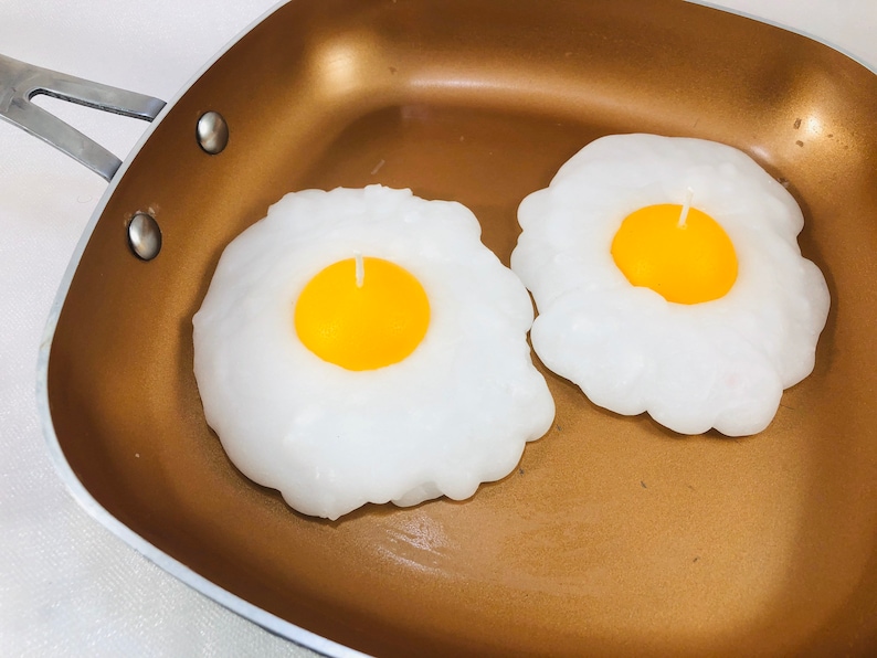 fried egg candles