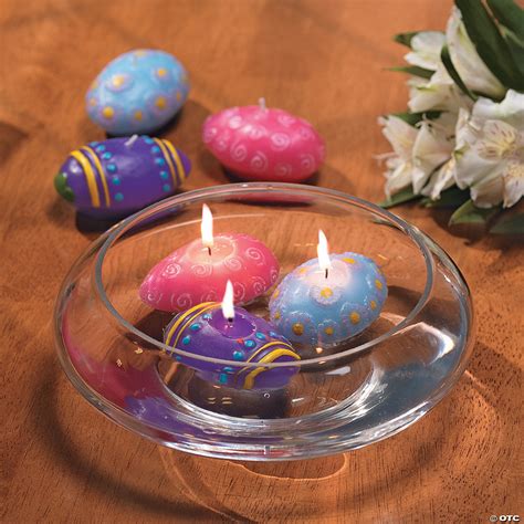 Candle Eggs water
