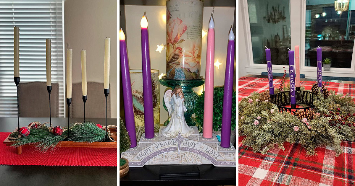 Advent Candle Holder Ideas for a Stunning Holiday Setup