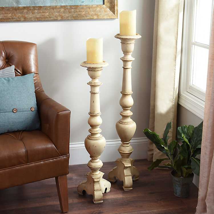 tall candle holders